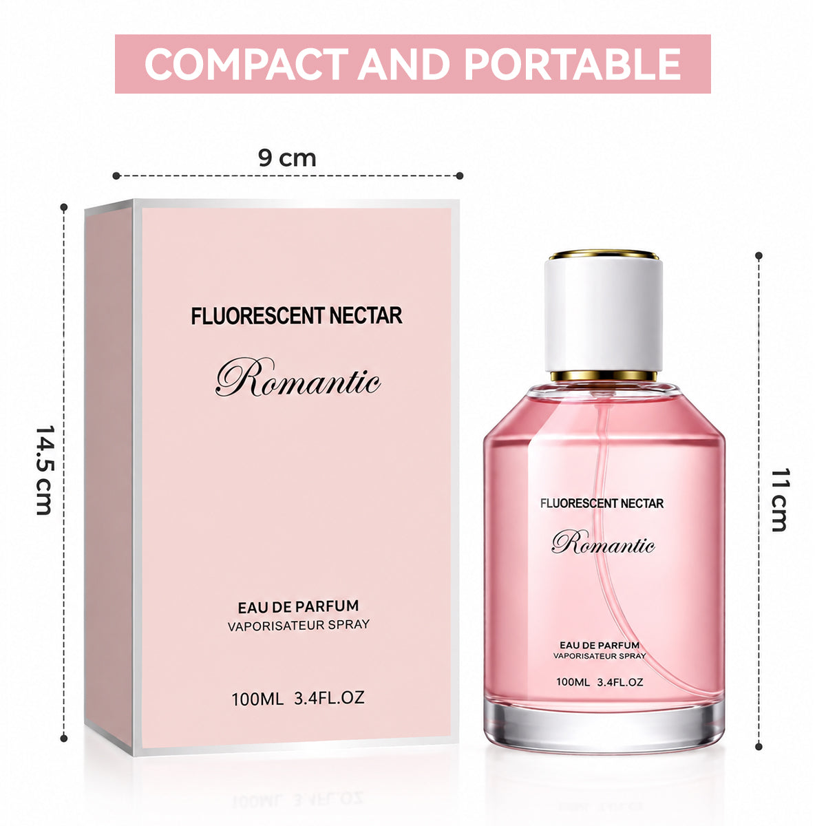 🎀eknest Fluorescent Nectar Women's Perfume – 100ml Eau de Parfum