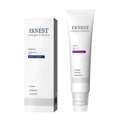 Roller Massage Neck Cream 🧴 Collagen & Hyaluronic Acid | Firms Neck, Reduces Wrinkles & Double Chin