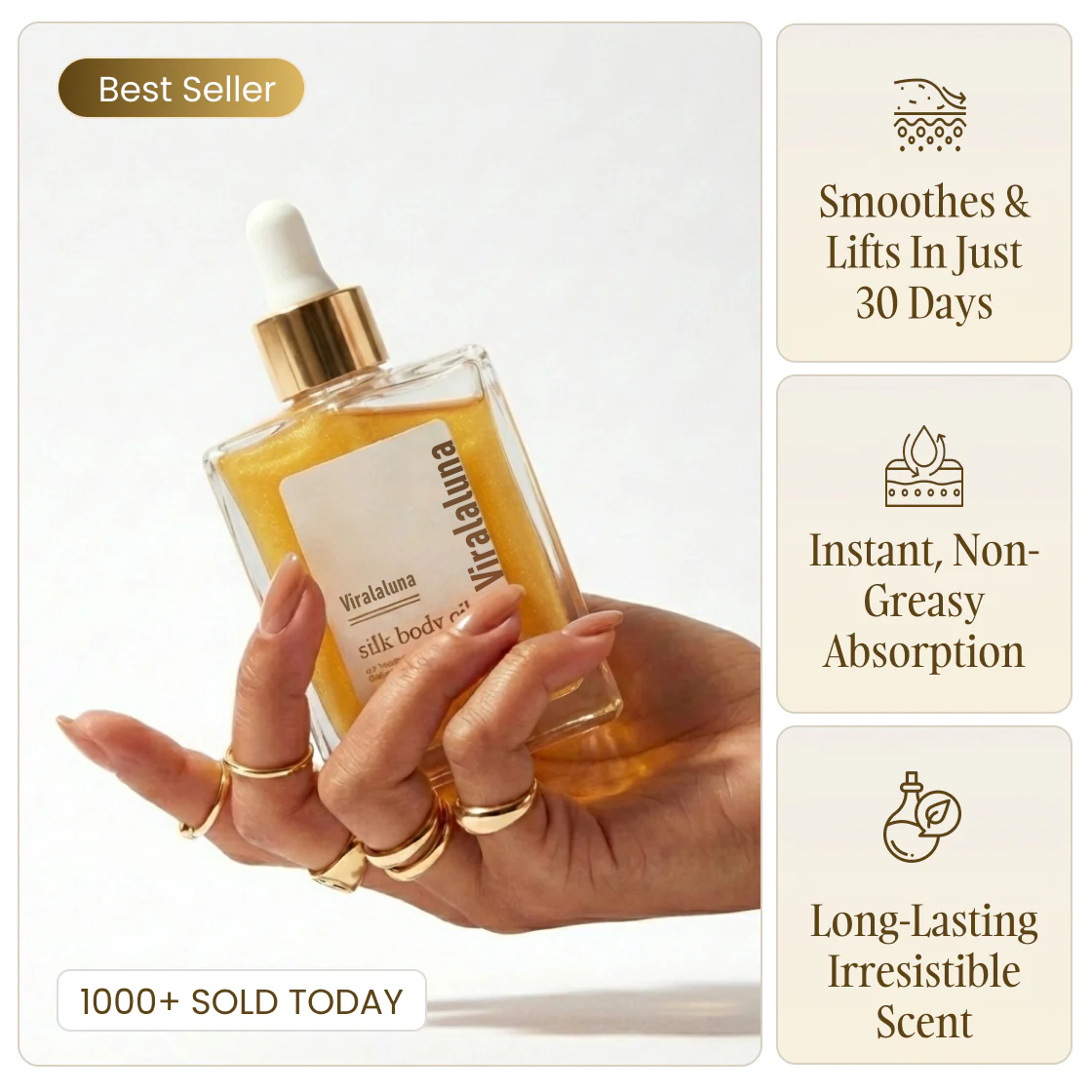 eknest Silk Body Oil