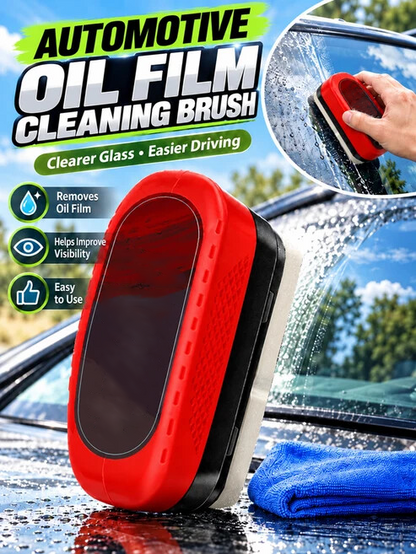 🚗 Car Care Deal – Windshield Glass Cleaning Pad ✨ Oil-Film Removing Brush for Clearer, Rain-Resistant Auto Glass 💧