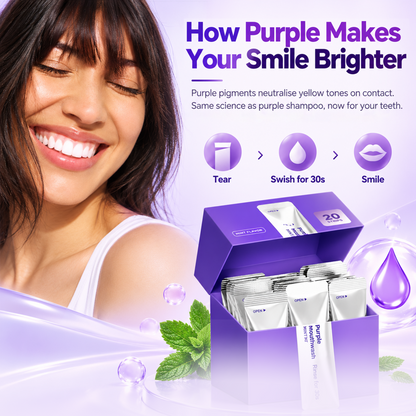 Purple Mouthwash - Sachets 20 Pack