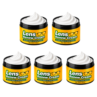 🔥Lens Scratch Repair Cream Set with Sponge for Glasses Goggles Face Shields and Helmet Visors
