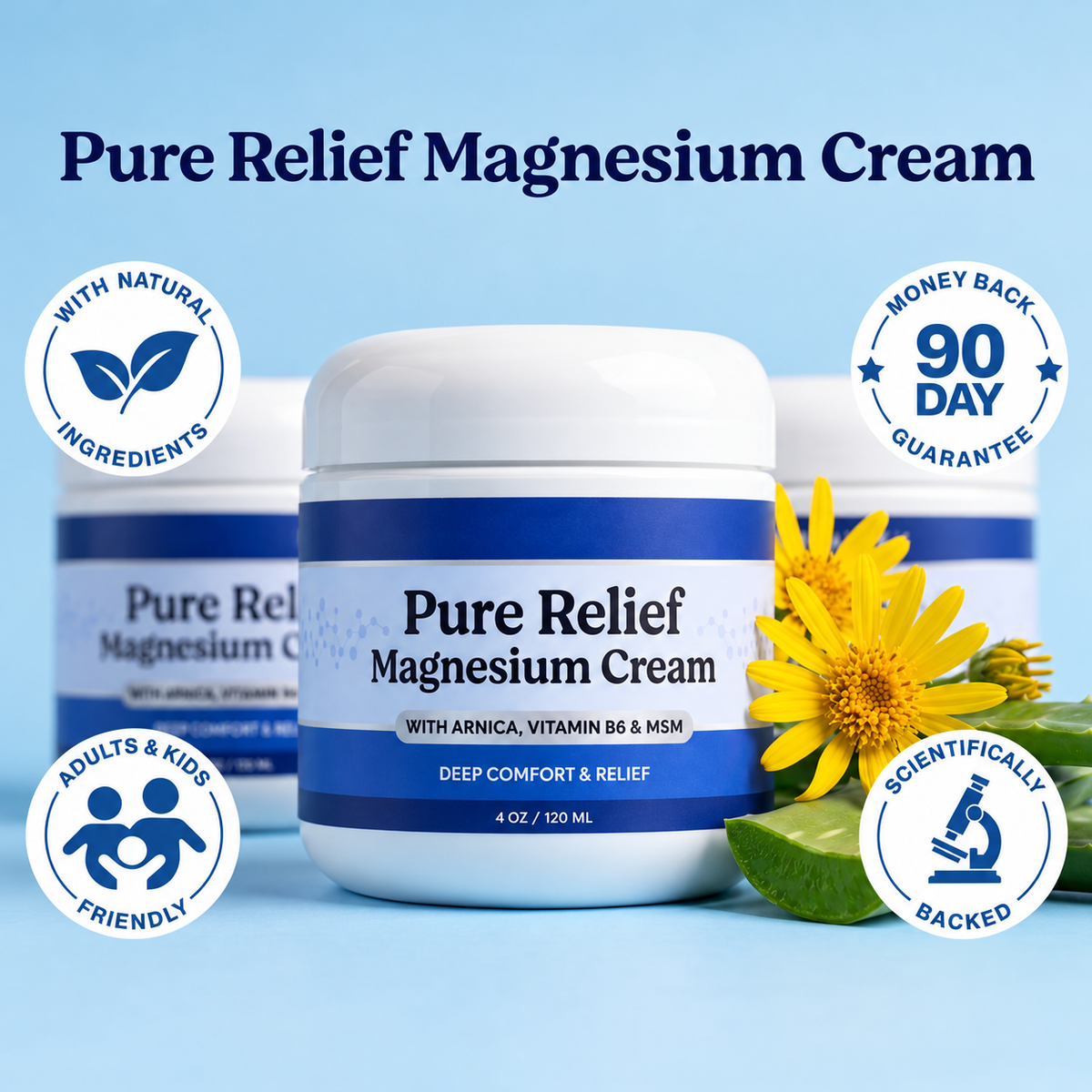Pure Relief Magnesium Cream — gallery 1