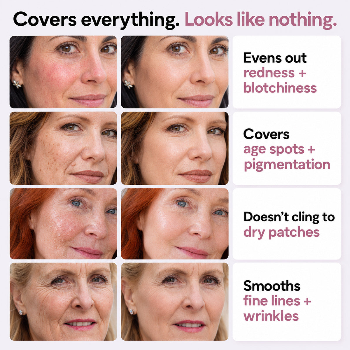 Reverse-ageing Adaptive Foundation