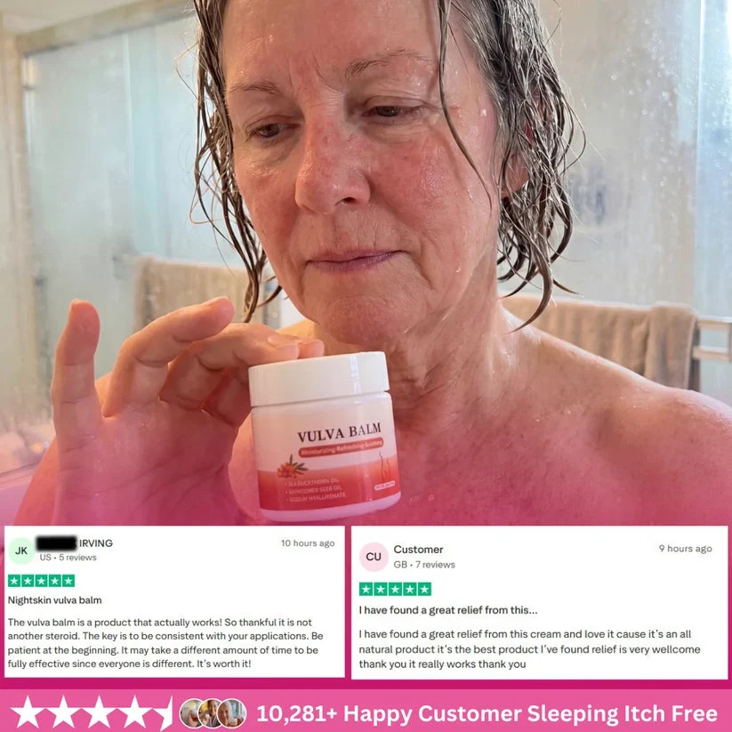 eknest Relief Balm — Night-Time Care for Itching, Burning & Dryness