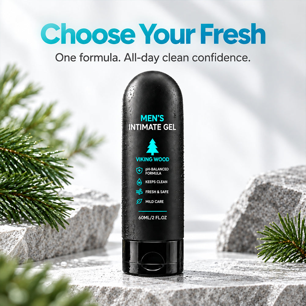 Men's Intimate Wash Gel - A pH-balanced intimate wash