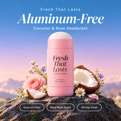 Deodorant Coconut & Rose Fresh That Lasts