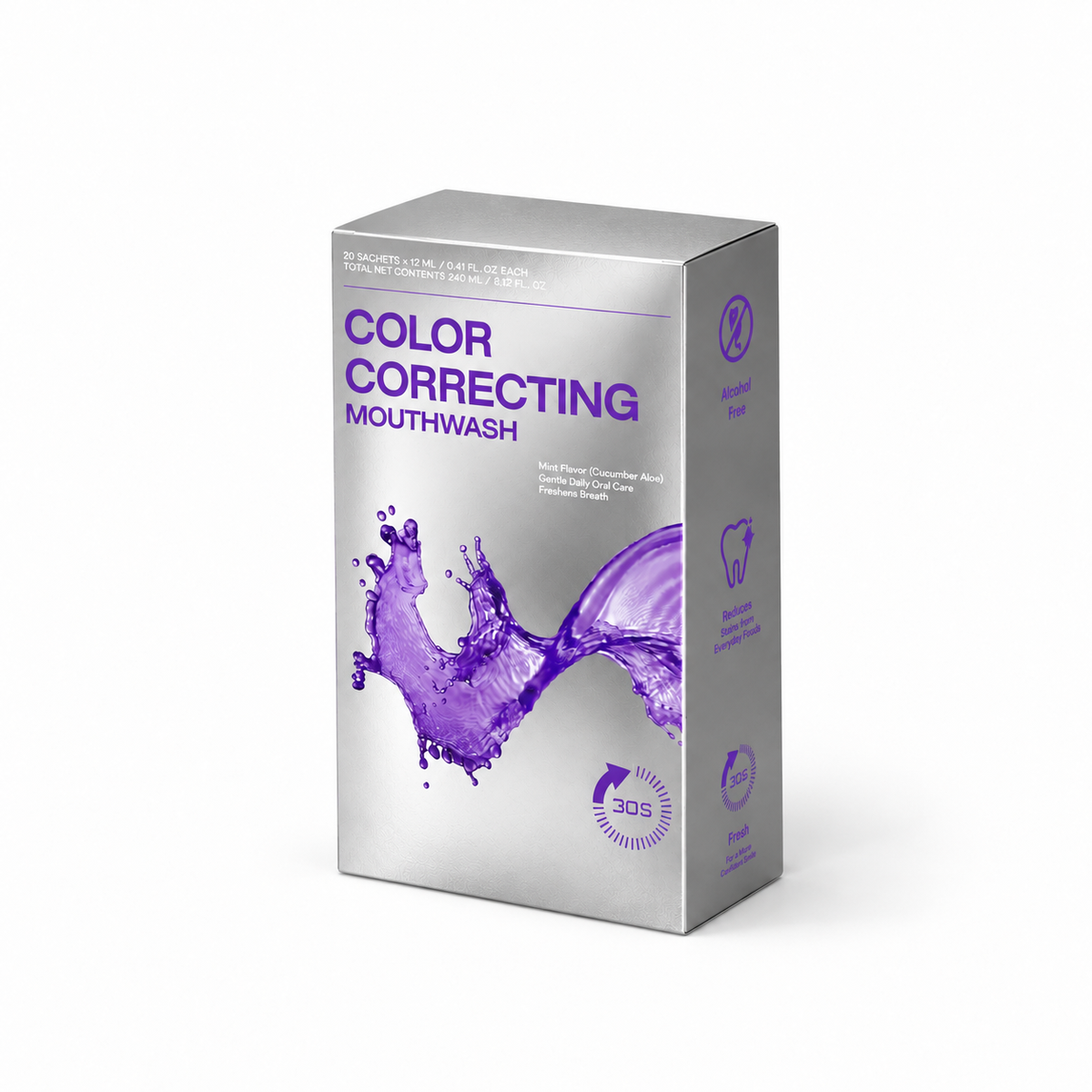 Color-Correcting Stick Mouthwash