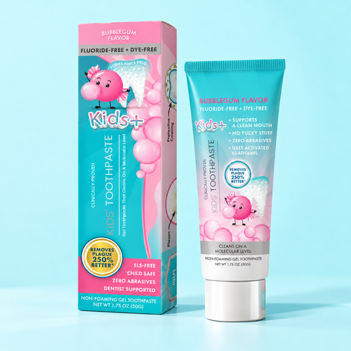 LIVFRESH Kids+ Bubblegum Toothpaste