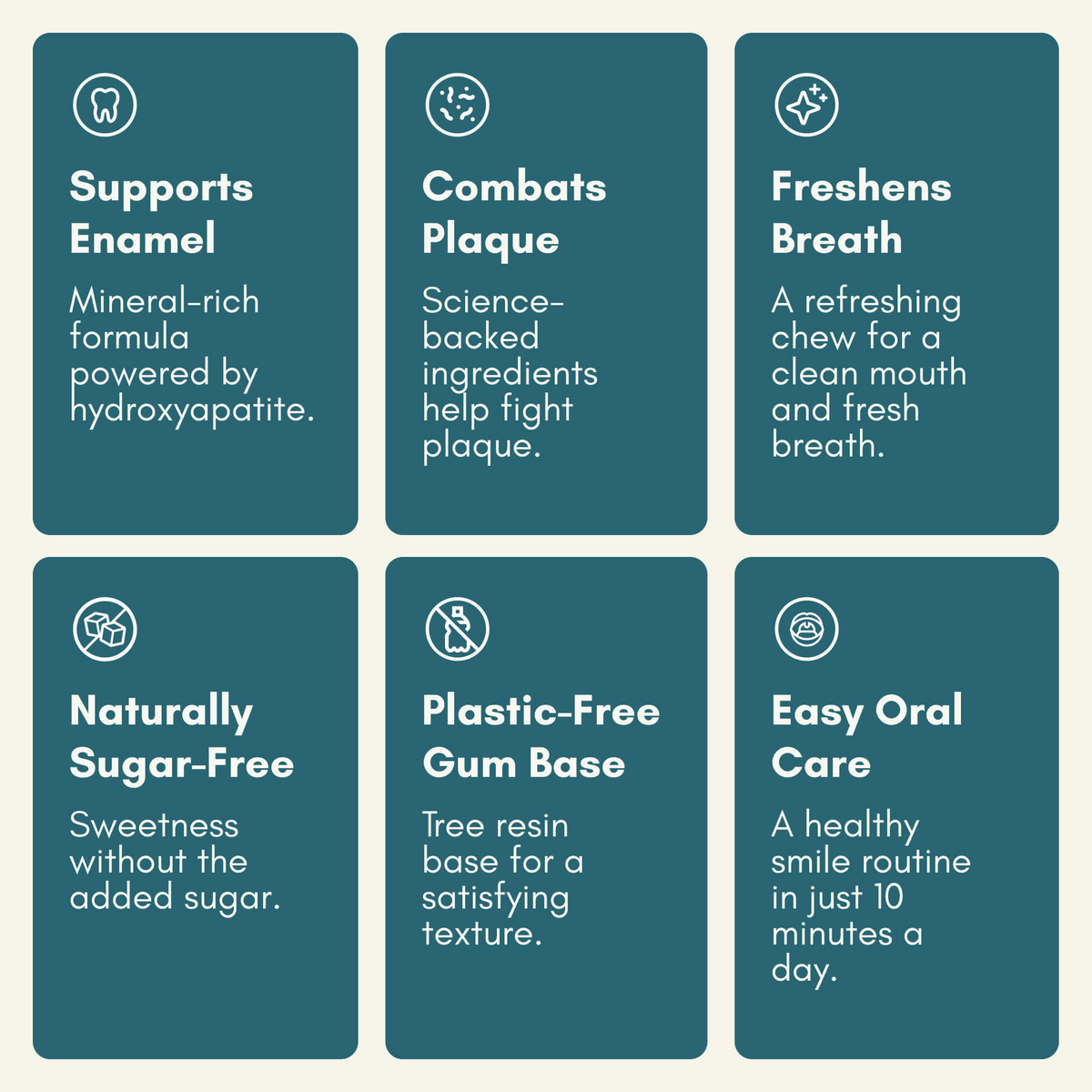 Underbrush Remineralizing Gum product and ingredient view 8