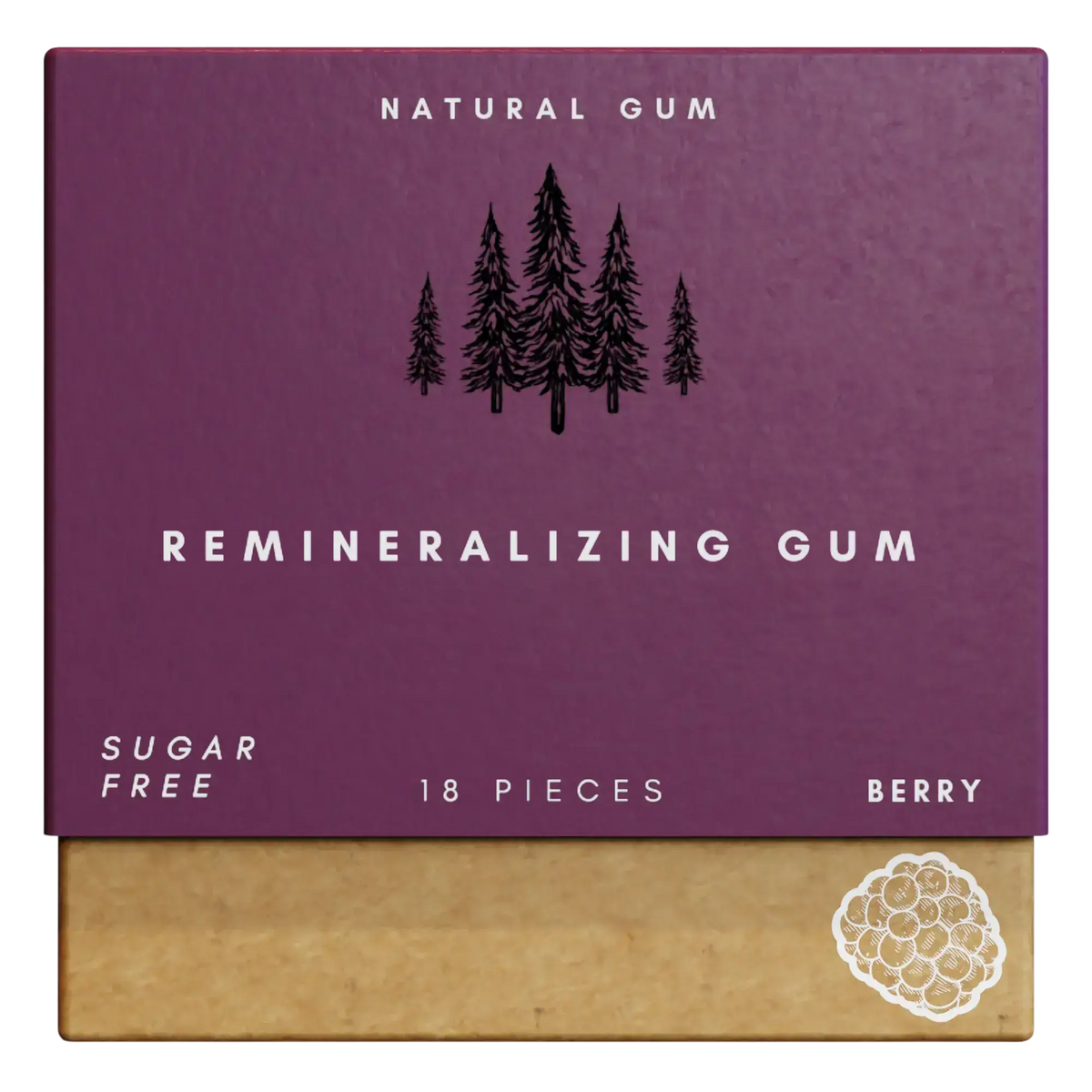 Underbrush Remineralizing Gum product and ingredient view 23