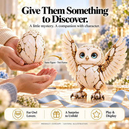 🦉 2-in-1 Transforming Mechanical Owl Egg – A Mystery Egg, a Remarkable Owl Reveal 🎁