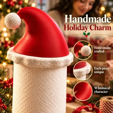 Santa Hat Paper Towel Holder | Festive Kitchen Decor 🎅🎄