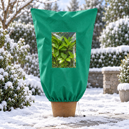 🌿 WINTER GARDEN ESSENTIAL | Plant Frost Protection Cover – Breathable Reusable Cover for Shrubs, Pots & Young Trees