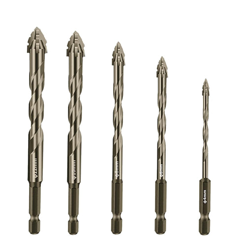 High-Strength Eccentric Twist Drill Bit