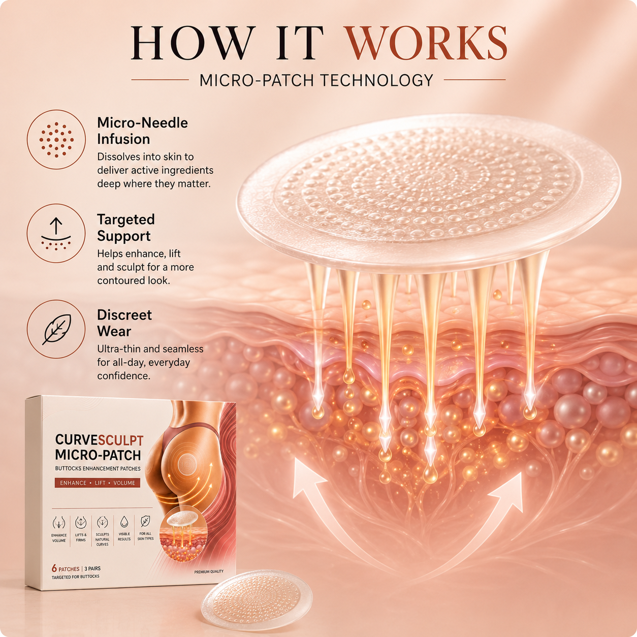 eknest™ Micro-Patch Firm • Smooth • Sculpt Curves